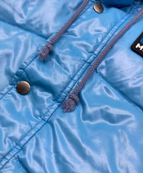 MILLET（ミレー）MILLET (ミレー) レトロダウンベスト スカイブルー サイズ:	SIZE J:Mの古着・服飾アイテム