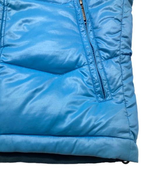 MILLET（ミレー）MILLET (ミレー) レトロダウンベスト スカイブルー サイズ:	SIZE J:Mの古着・服飾アイテム