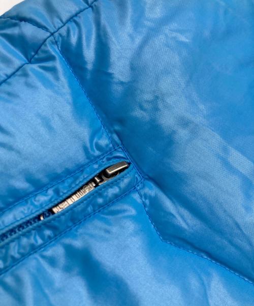 MILLET（ミレー）MILLET (ミレー) レトロダウンベスト スカイブルー サイズ:	SIZE J:Mの古着・服飾アイテム