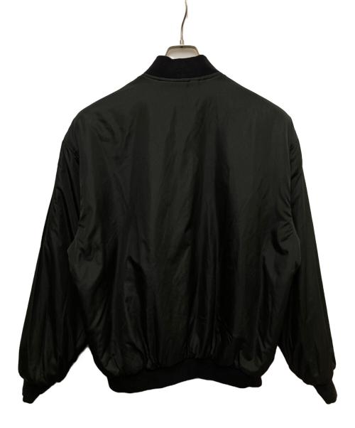 GOLD'S GYM（ゴールドジム）GOLD'S GYM (ゴールドジム) 袖レザースタジャン ブラック サイズ:Mの古着・服飾アイテム