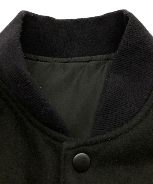 GOLD'S GYM（ゴールドジム）GOLD'S GYM (ゴールドジム) 袖レザースタジャン ブラック サイズ:Mの古着・服飾アイテム