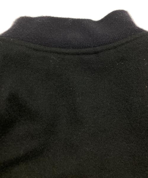 GOLD'S GYM（ゴールドジム）GOLD'S GYM (ゴールドジム) 袖レザースタジャン ブラック サイズ:Mの古着・服飾アイテム