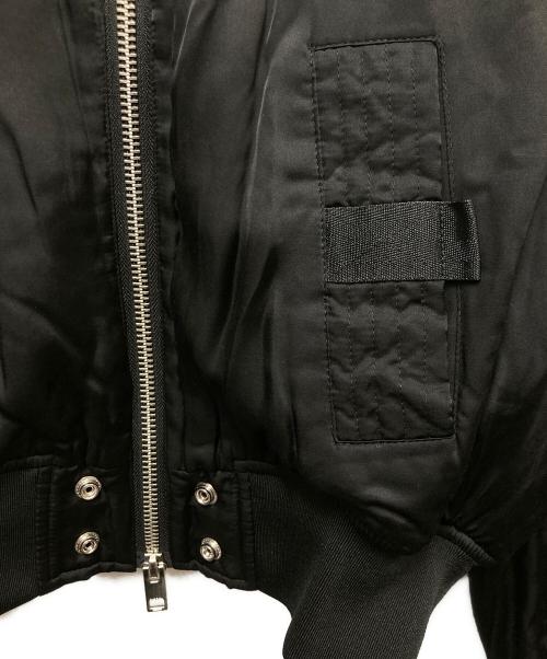 DIESEL（ディーゼル）DIESEL (ディーゼル) W-BRESHA サテンボンバージャケット ブラック サイズ:XSの古着・服飾アイテム