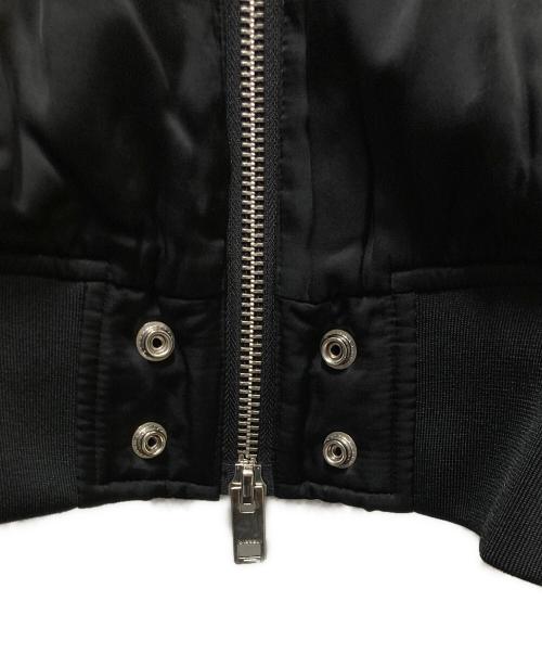 DIESEL（ディーゼル）DIESEL (ディーゼル) W-BRESHA サテンボンバージャケット ブラック サイズ:XSの古着・服飾アイテム