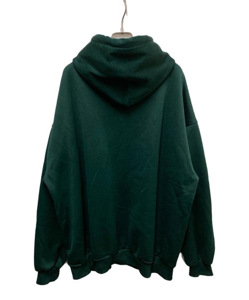PLUMA（プルマ）PLUMA (プルマ) 裏サーマルジップパーカー グリーン サイズ:	SIZE 2XLの古着・服飾アイテム
