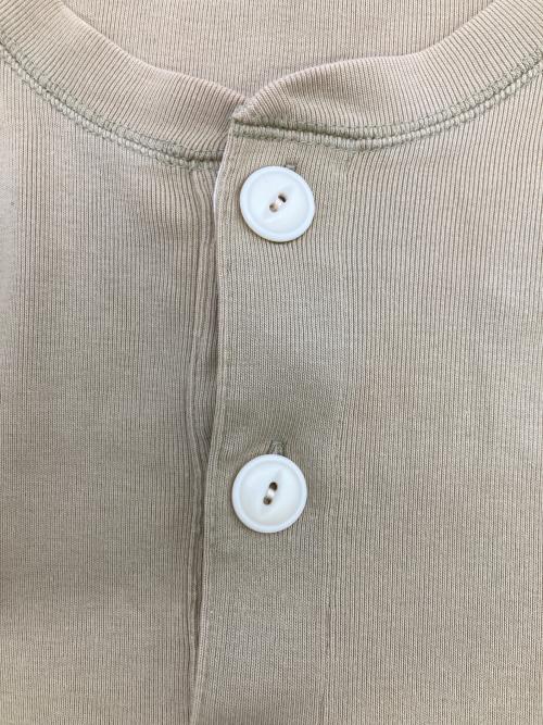 POLO RALPH LAUREN（ポロ・ラルフローレン）POLO RALPH LAUREN (ポロ・ラルフローレン) ラガーシャツ ベージュ サイズ:XLの古着・服飾アイテム