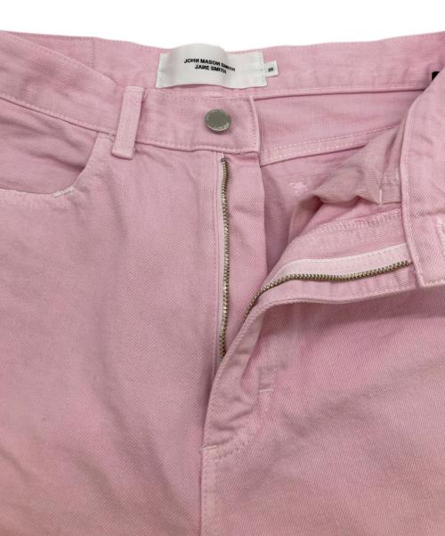 JOHN MASON SMITH（ジョンメイソンスミス）JOHN MASON SMITH (ジョンメイソンスミス) 13.5 oz DENIM 5 POCKET PANTS ピンク サイズ:26の古着・服飾アイテム