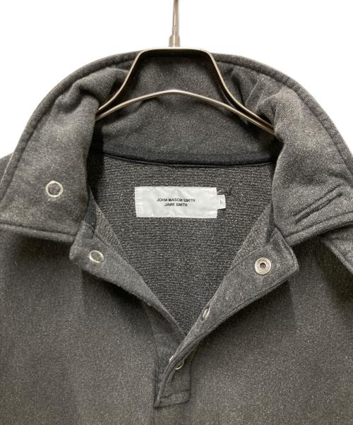 JOHN MASON SMITH（ジョンメイソンスミス）JOHN MASON SMITH (ジョンメイソンスミス) FROSTING CF ハーフスナップスウェット グレー サイズ:Lの古着・服飾アイテム