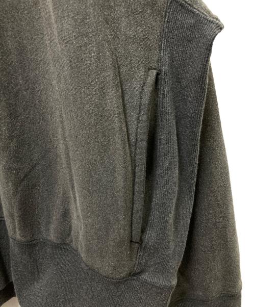 JOHN MASON SMITH（ジョンメイソンスミス）JOHN MASON SMITH (ジョンメイソンスミス) FROSTING CF ハーフスナップスウェット グレー サイズ:Lの古着・服飾アイテム