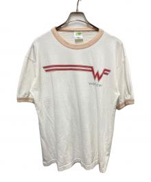CINDER BLOCK（シンダーブロック）の古着「WEEZER 90sバンドプリントリンガーTシャツ」｜ホワイト
