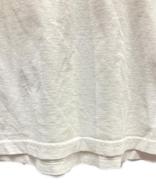 CINDER BLOCK（シンダーブロック）CINDER BLOCK (シンダーブロック) WEEZER 90sバンドプリントリンガーTシャツ ホワイト サイズ:Lの古着・服飾アイテム