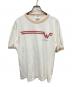CINDER BLOCK（シンダーブロック）の古着「WEEZER 90sバンドプリントリンガーTシャツ」｜ホワイト