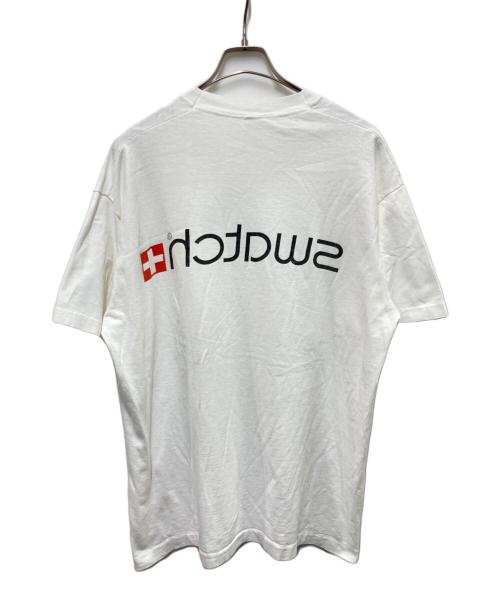 FRUIT OF THE LOOM（フルーツオブザルーム）FRUIT OF THE LOOM (フルーツオブザルーム) 90s 企業プリントTシャツ ホワイト サイズ:XLの古着・服飾アイテム