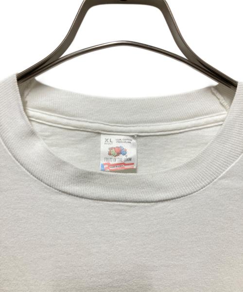 FRUIT OF THE LOOM（フルーツオブザルーム）FRUIT OF THE LOOM (フルーツオブザルーム) 90s 企業プリントTシャツ ホワイト サイズ:XLの古着・服飾アイテム