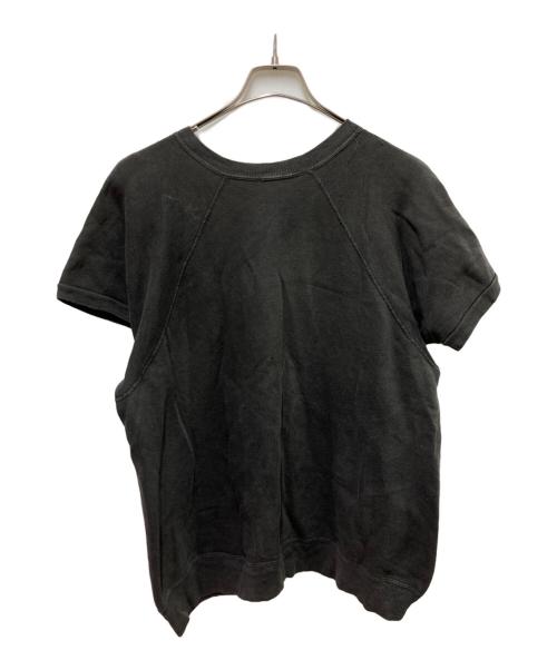 USED（USED）USED (ユーズド) ショートスリーブラグランスウェット ブラック サイズ:‐の古着・服飾アイテム