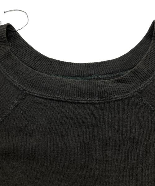 USED（USED）USED (ユーズド) ショートスリーブラグランスウェット ブラック サイズ:‐の古着・服飾アイテム
