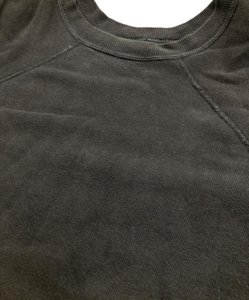 USED（USED）USED (ユーズド) ショートスリーブラグランスウェット ブラック サイズ:‐の古着・服飾アイテム
