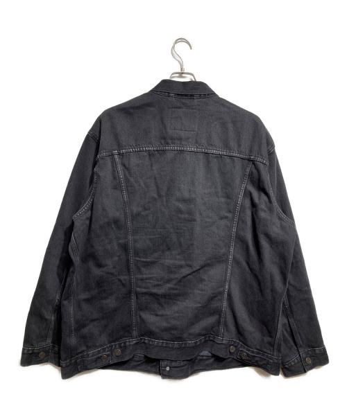 LEVI'S PReMIUM（リーバイス プレミアム）LEVI'S PReMIUM (リーバイス プレミアム) TYPEⅢ リラックスフィット トラッカージャケット/Type III Relaxed Fit Trucker Jacket ブラック サイズ:XLの古着・服飾アイテム