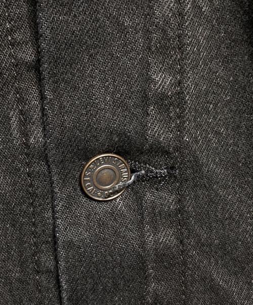 LEVI'S PReMIUM（リーバイス プレミアム）LEVI'S PReMIUM (リーバイス プレミアム) TYPEⅢ リラックスフィット トラッカージャケット/Type III Relaxed Fit Trucker Jacket ブラック サイズ:XLの古着・服飾アイテム