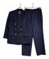 Burberry's（バーバリーズ）の古着「紺ブレセットアップ/Navy blazer matching set」｜ネイビー