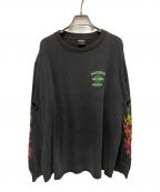 HARLEY-DAVIDSONハーレーダビッドソン）の古着「SAVANNAH GEORGIA L/S TEE」｜ブラック