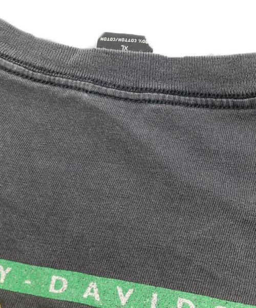 HARLEY-DAVIDSON（ハーレーダビッドソン）HARLEY-DAVIDSON (ハーレーダビッドソン) SAVANNAH GEORGIA L/S TEE ブラック サイズ:XLの古着・服飾アイテム