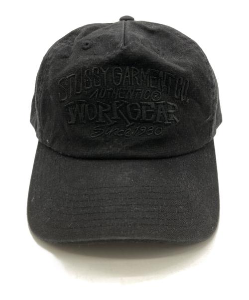 stussy（ステューシー）stussy (ステューシー) WAXED WORKGEAR TRUCKER ブラック サイズ:OSFAの古着・服飾アイテム