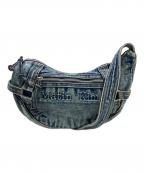 Matin Kimマーティン キム）の古着「MATIN WASHED DENIM MINI HOBO BAG」｜インディゴ