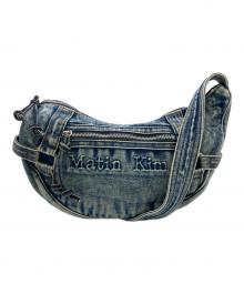 Matin Kim（マーティン キム）の古着「MATIN WASHED DENIM MINI HOBO BAG」｜インディゴ