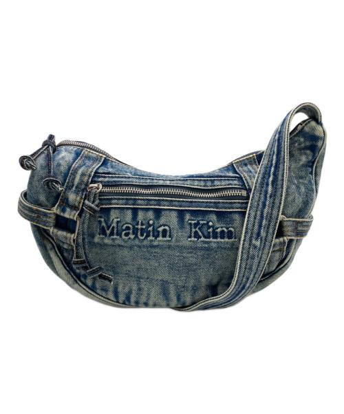 Matin Kim（マーティン キム）Matin Kim (マーティン キム) MATIN WASHED DENIM MINI HOBO BAG インディゴの古着・服飾アイテム