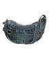 Matin Kim（マーティン キム）の古着「MATIN WASHED DENIM MINI HOBO BAG」｜インディゴ