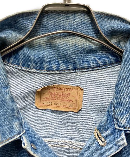 LEVI'S（リーバイス）LEVI'S (リーバイス) 80s 70506-0217デニムジャケット インディゴ サイズ:38の古着・服飾アイテム
