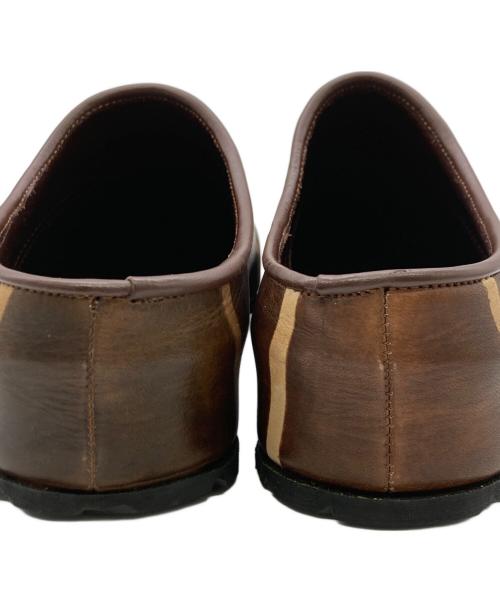 ASAHISATO（アサヒサトウ）ASAHISATO (アサヒサトウ) PATINE MULE ブラウン サイズ:27cmの古着・服飾アイテム
