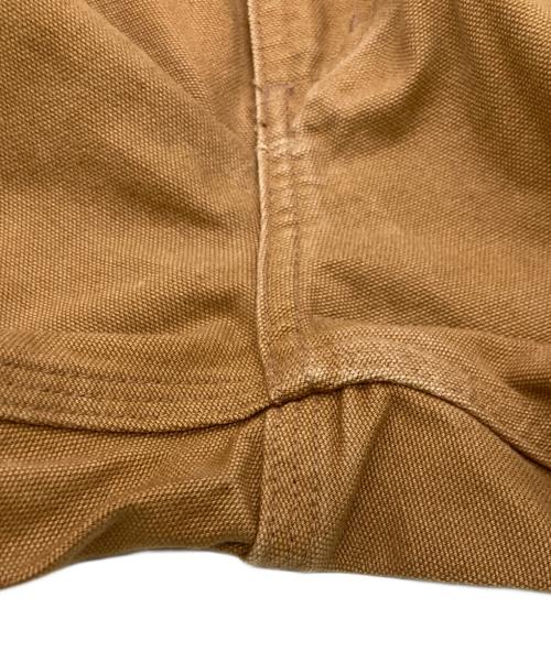 CarHartt（カーハート）CarHartt (カーハート) WASHED-DUCK DOUBLE-FRONT WORK DUNGAREE ブラウン サイズ:36の古着・服飾アイテム