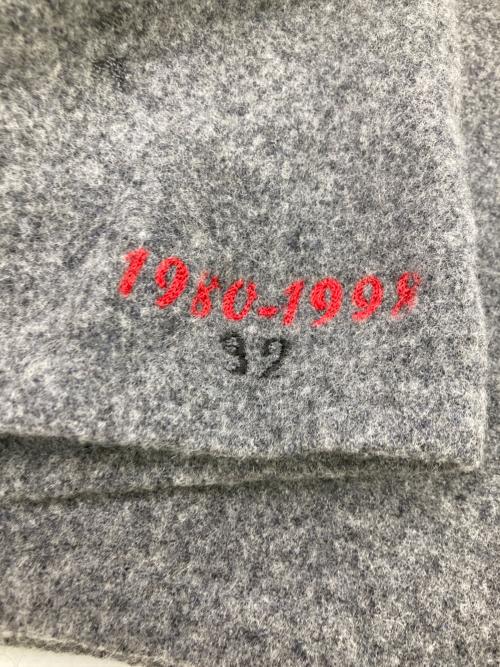 stussy（ステューシー）stussy (ステューシー) 90s 18周年ウール ベースボールシャツ グレー サイズ:Lの古着・服飾アイテム