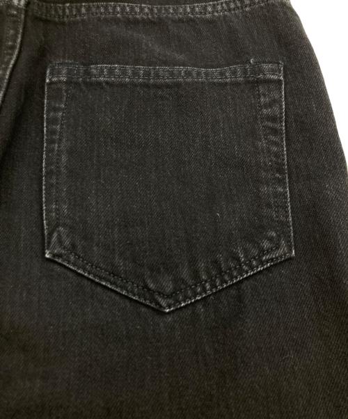 Tu es mon TRESOR（トゥ エ モン トレゾア）Tu es mon TRESOR (トゥ エ モン トレゾア) the amber jean デニムパンツ ブラック サイズ:25の古着・服飾アイテム