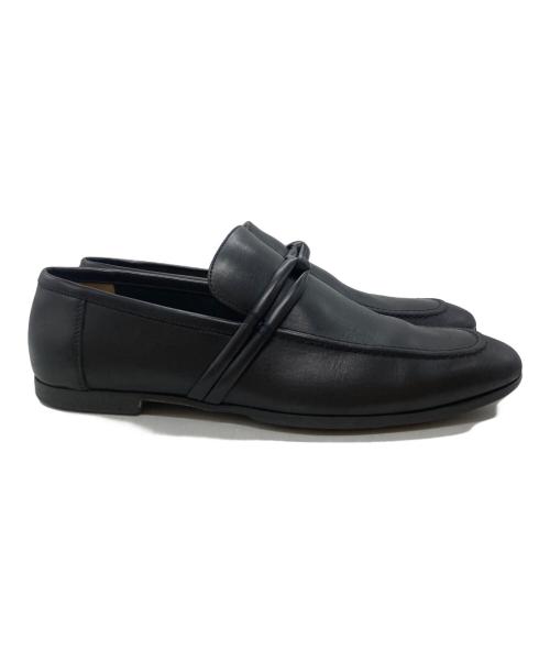 GUCCI（グッチ）GUCCI (グッチ) フラットソールローファー/Flat-soled loafers ブラック サイズ:40　1/2の古着・服飾アイテム