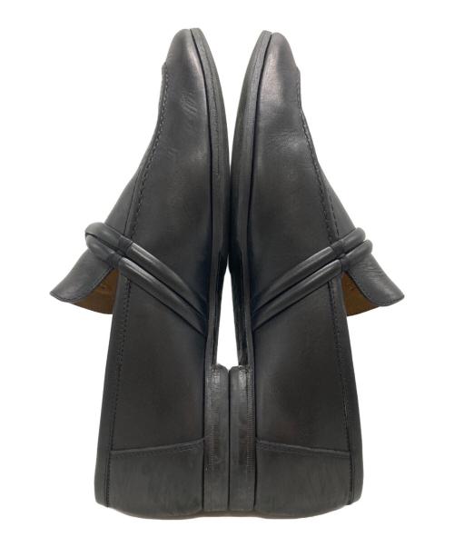 GUCCI（グッチ）GUCCI (グッチ) フラットソールローファー/Flat-soled loafers ブラック サイズ:40　1/2の古着・服飾アイテム