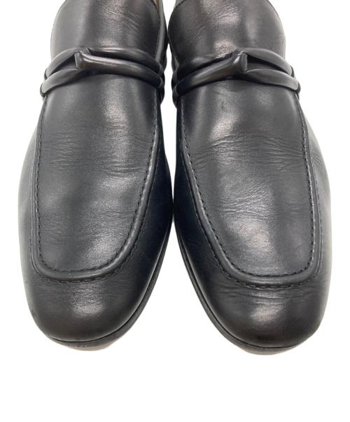 GUCCI（グッチ）GUCCI (グッチ) フラットソールローファー/Flat-soled loafers ブラック サイズ:40　1/2の古着・服飾アイテム