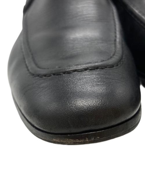 GUCCI（グッチ）GUCCI (グッチ) フラットソールローファー/Flat-soled loafers ブラック サイズ:40　1/2の古着・服飾アイテム