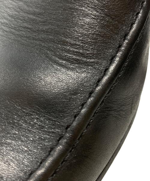 GUCCI（グッチ）GUCCI (グッチ) フラットソールローファー/Flat-soled loafers ブラック サイズ:40　1/2の古着・服飾アイテム