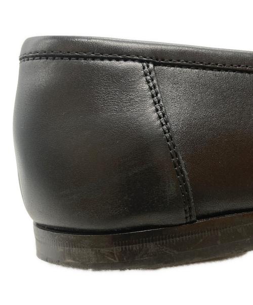 GUCCI（グッチ）GUCCI (グッチ) フラットソールローファー/Flat-soled loafers ブラック サイズ:40　1/2の古着・服飾アイテム