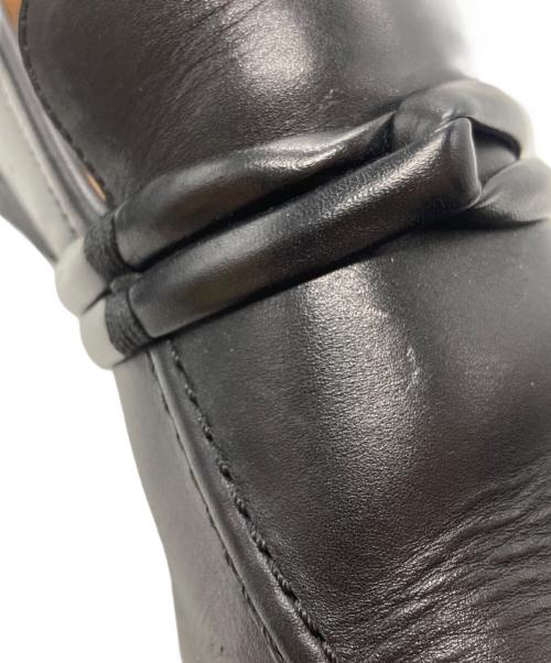 GUCCI（グッチ）GUCCI (グッチ) フラットソールローファー/Flat-soled loafers ブラック サイズ:40　1/2の古着・服飾アイテム