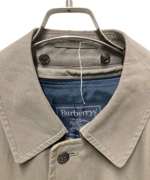 Burberry's（バーバリーズ）Burberry's (バーバリーズ) ステンカラーコート オリーブ サイズ:不明の古着・服飾アイテム