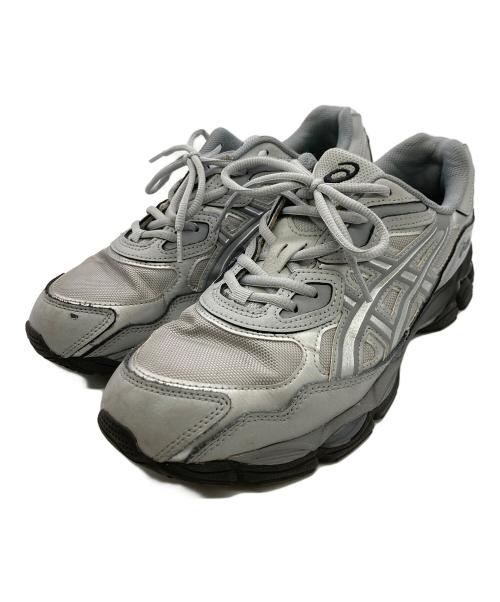 asics（アシックス）asics (アシックス) GEL-NYC ローカットスニーカー シルバー サイズ:27.5cmの古着・服飾アイテム