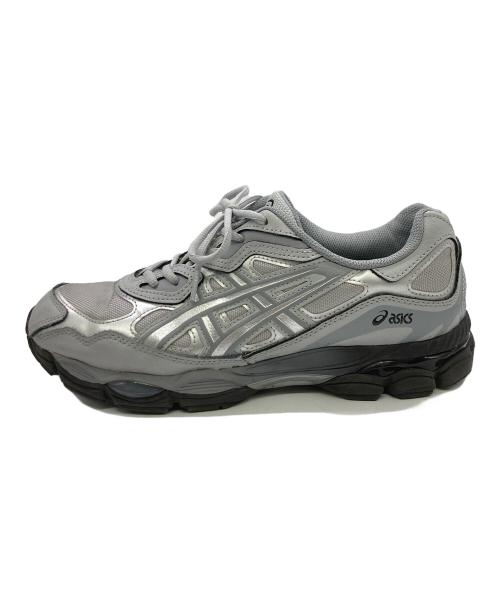 asics（アシックス）asics (アシックス) GEL-NYC ローカットスニーカー シルバー サイズ:27.5cmの古着・服飾アイテム