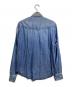 MM6 Maison Margiela (エムエムシックスメゾンマルジェラ) デニムウエスタンシャツ インディゴ サイズ:42：25000円