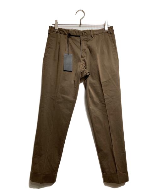 Santaniello（サンタニエッロ）Santaniello (サンタニエッロ) 2タックチノパンツ ブラウン サイズ:46 未使用品の古着・服飾アイテム