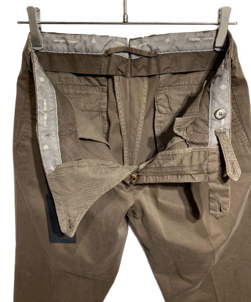 Santaniello（サンタニエッロ）Santaniello (サンタニエッロ) 2タックチノパンツ ブラウン サイズ:46 未使用品の古着・服飾アイテム