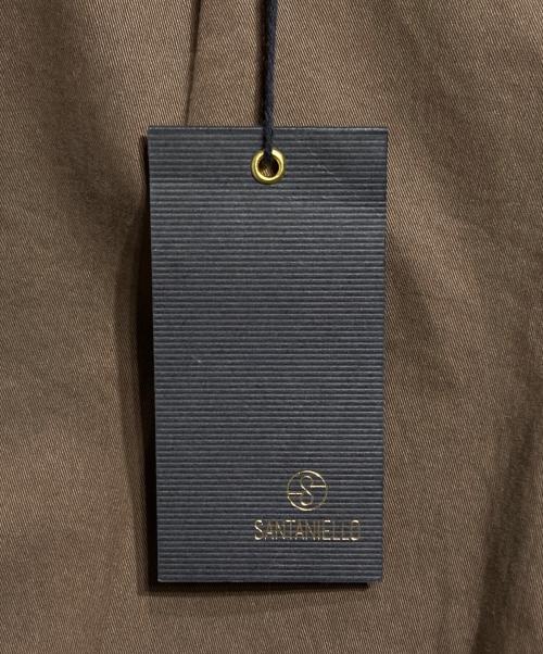 Santaniello（サンタニエッロ）Santaniello (サンタニエッロ) 2タックチノパンツ ブラウン サイズ:46 未使用品の古着・服飾アイテム